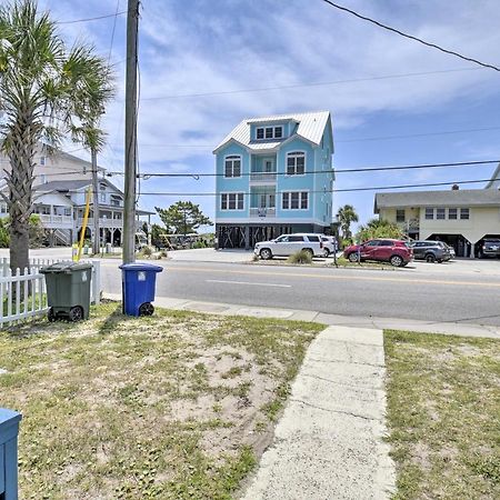 Bright Myrtle Beach Bungalow Steps To The Beach! Extérieur photo