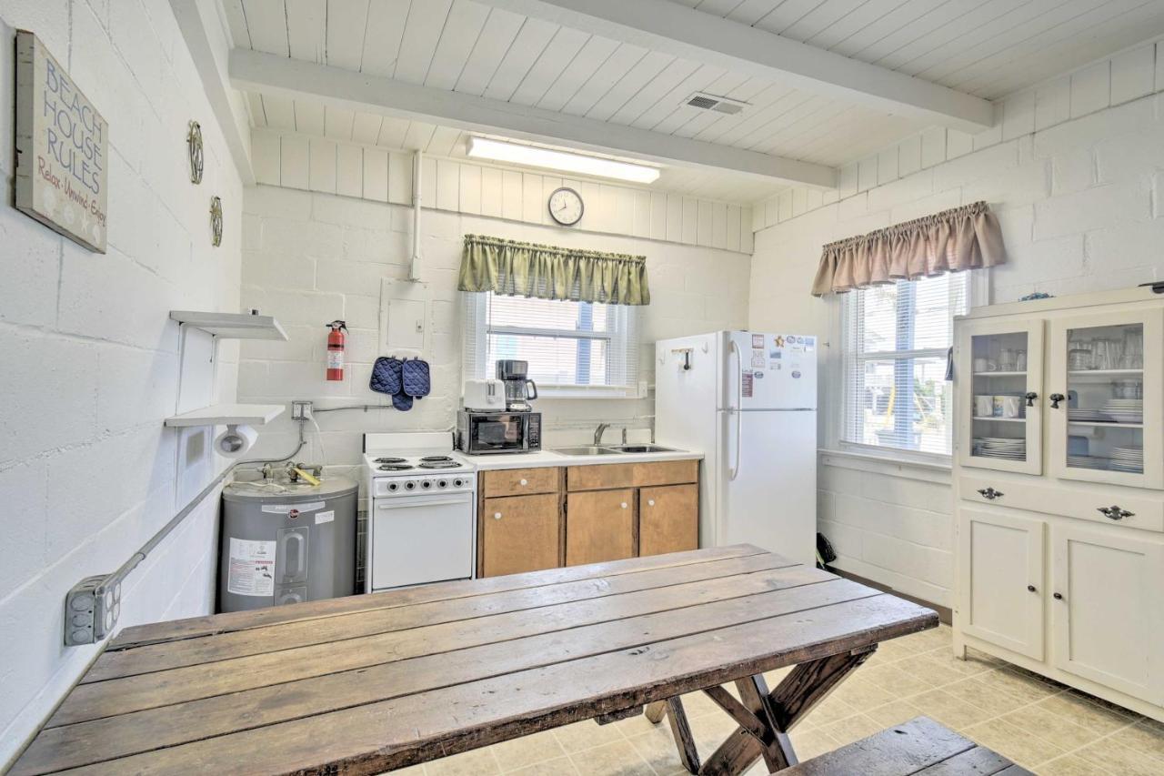 Bright Myrtle Beach Bungalow Steps To The Beach! Extérieur photo
