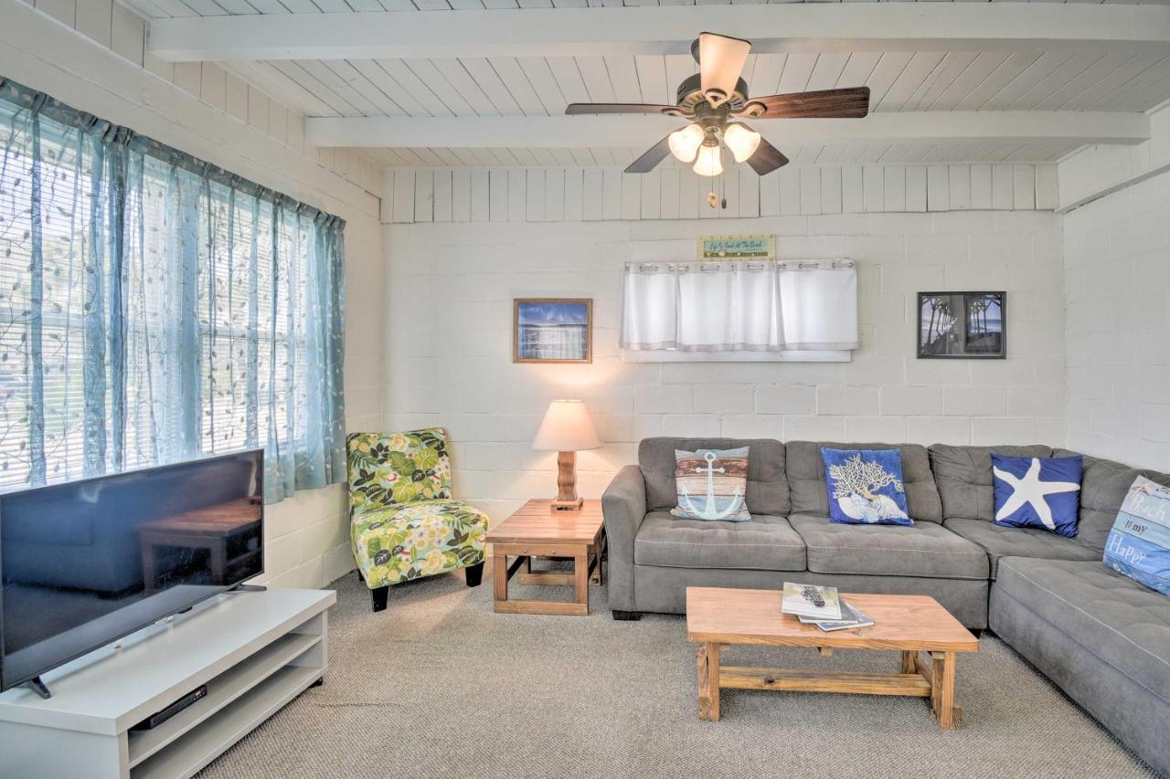 Bright Myrtle Beach Bungalow Steps To The Beach! Extérieur photo