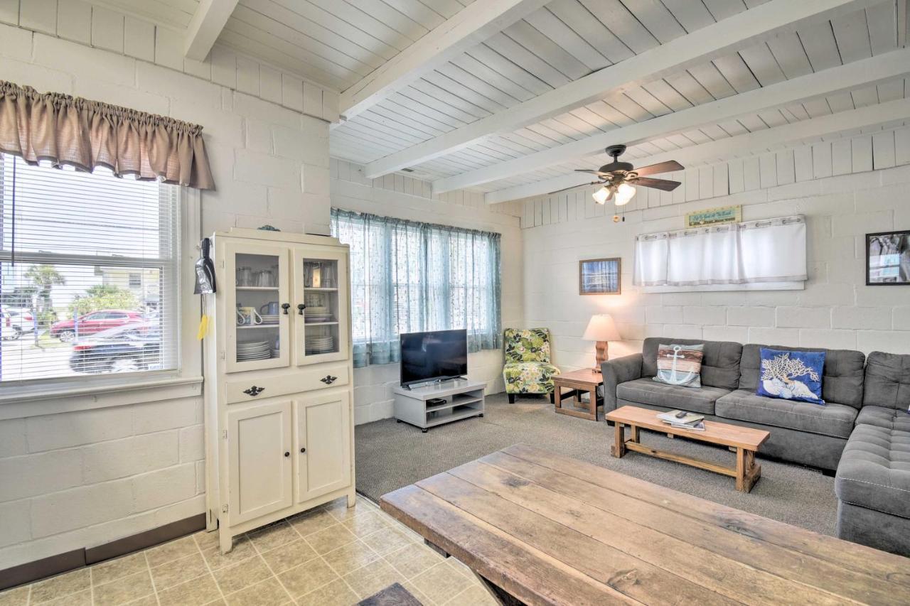Bright Myrtle Beach Bungalow Steps To The Beach! Extérieur photo