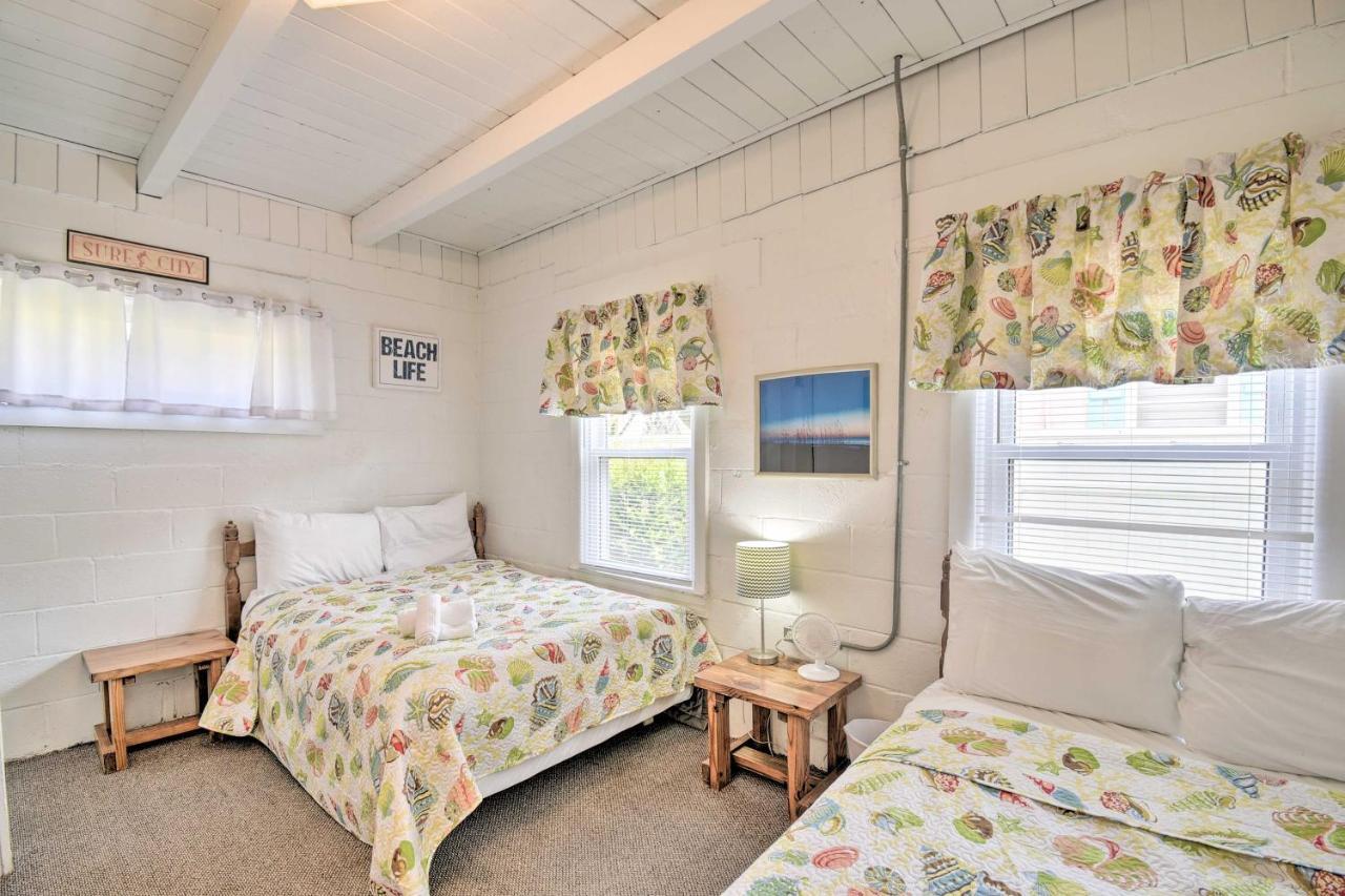 Bright Myrtle Beach Bungalow Steps To The Beach! Extérieur photo