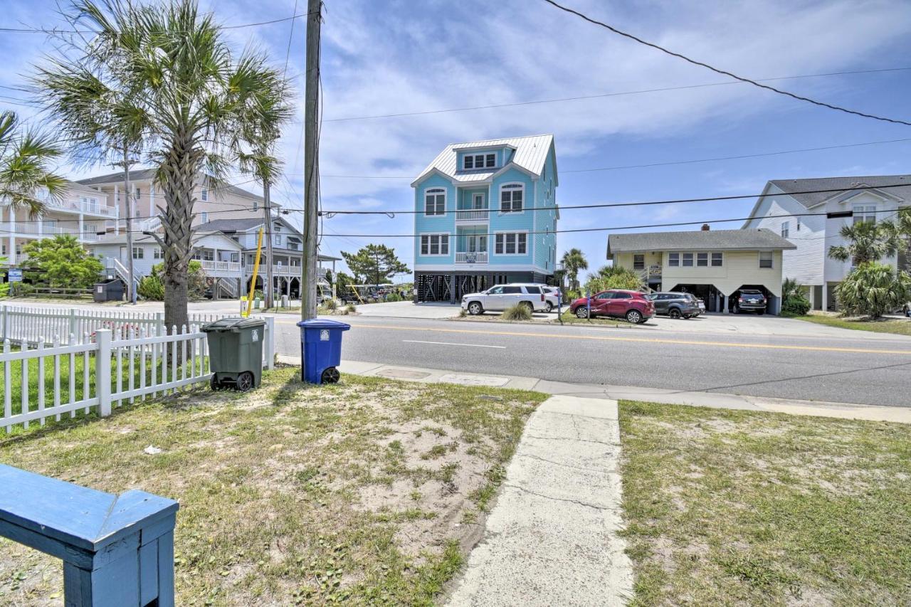 Bright Myrtle Beach Bungalow Steps To The Beach! Extérieur photo