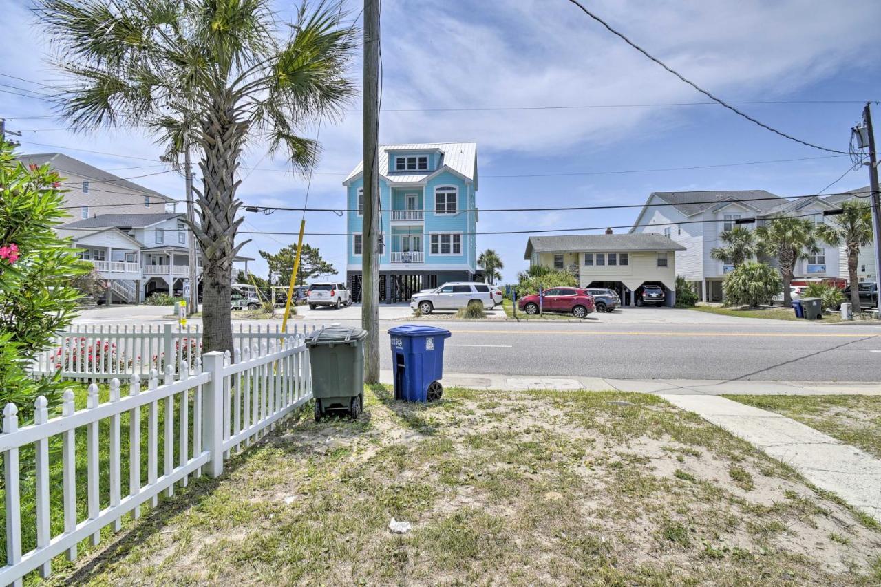 Bright Myrtle Beach Bungalow Steps To The Beach! Extérieur photo