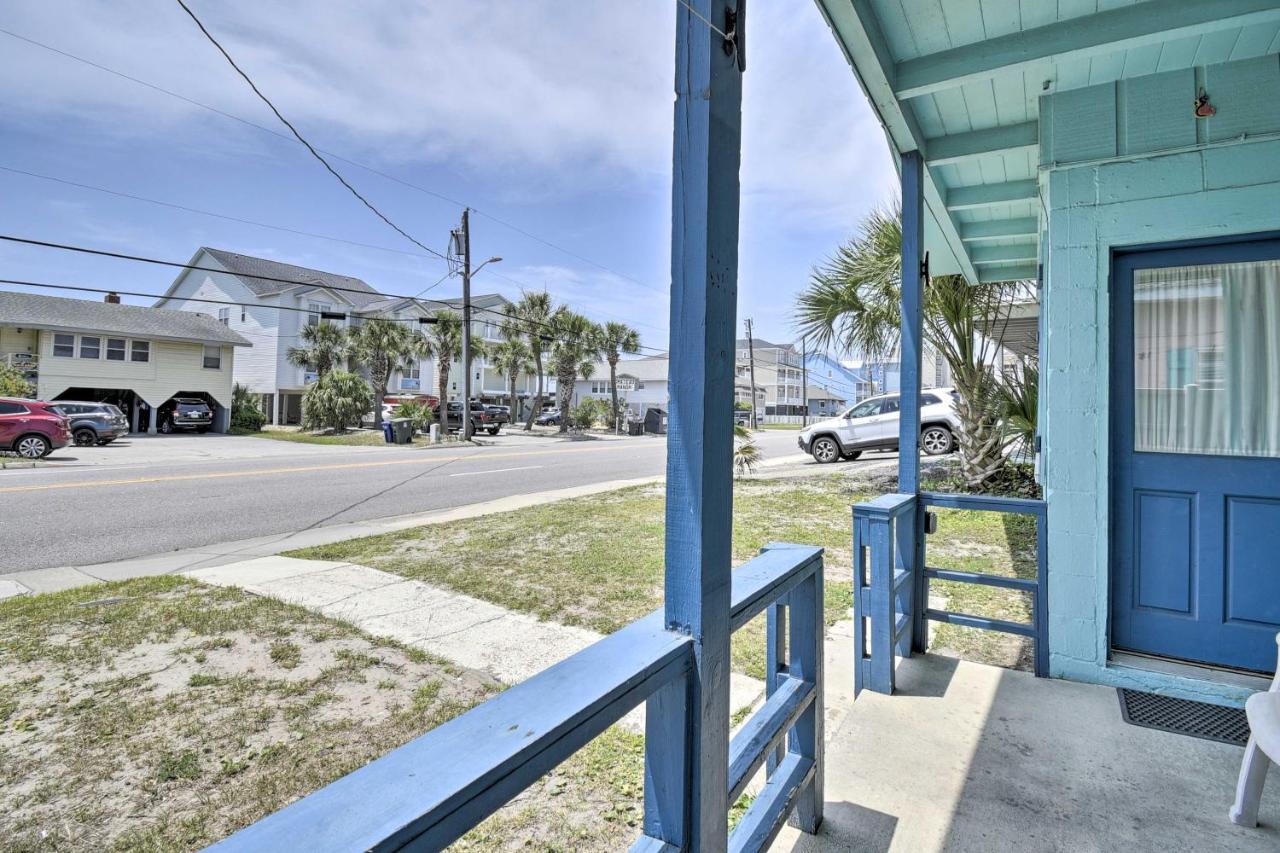 Bright Myrtle Beach Bungalow Steps To The Beach! Extérieur photo