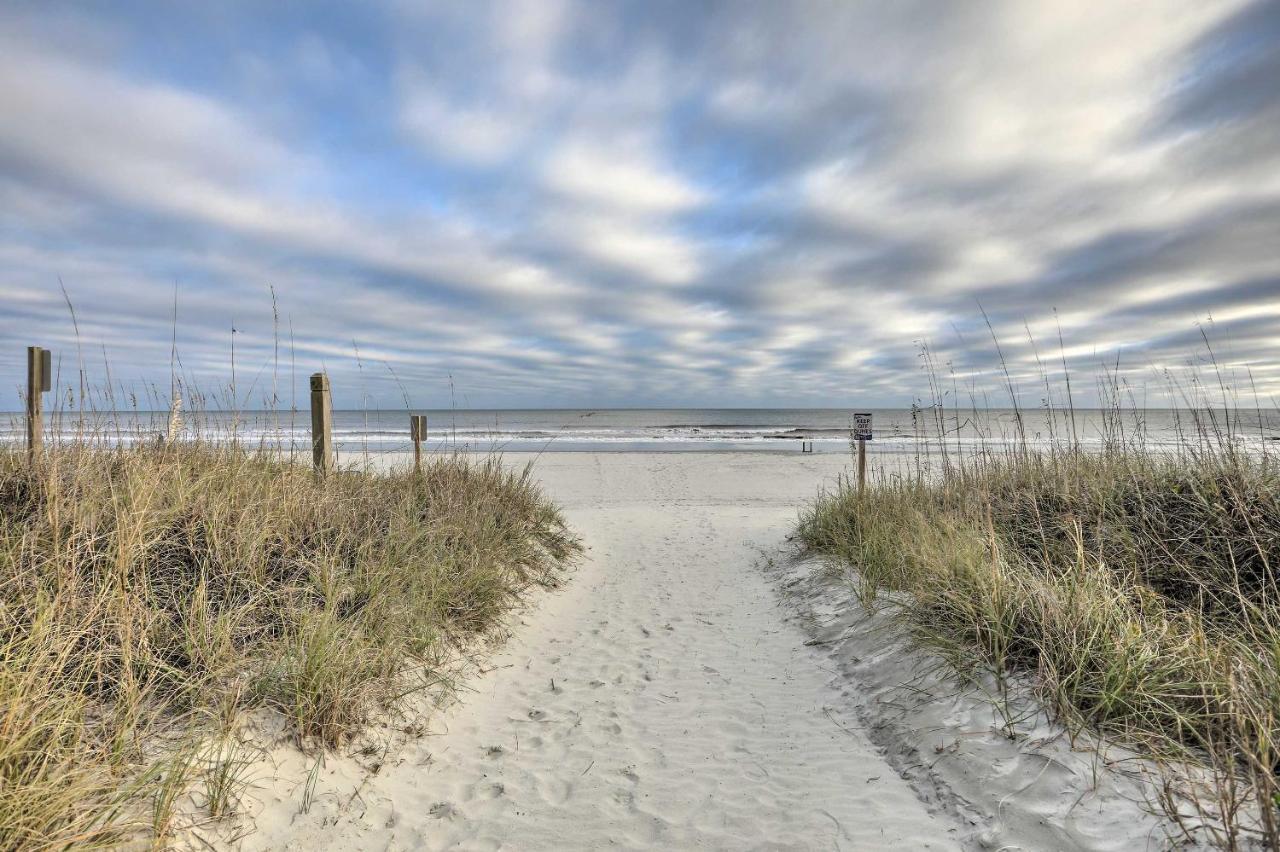 Bright Myrtle Beach Bungalow Steps To The Beach! Extérieur photo